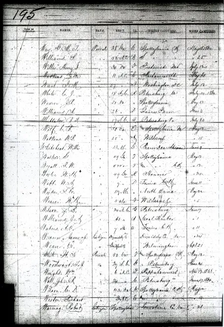 Original 19th century handwritten historical register — actual sample of records we digitize